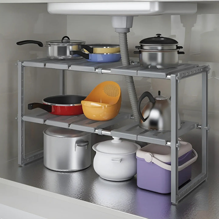 comprar organizador doble acero inoxidable ajustable chile compra online en Vina del Mar